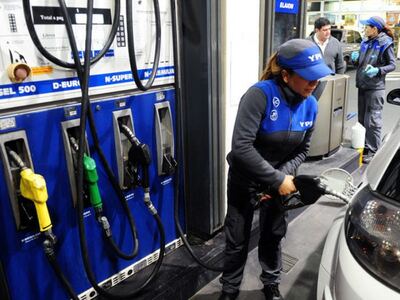 El precio de los combustibles de YPF aumenta un 9,5%