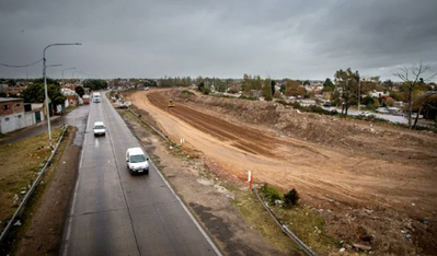 Quilmes: Continúa a buen ritmo la obra de la nueva traza del Acceso Sudeste