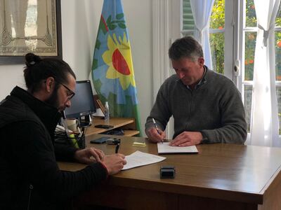 Tandil: Firman el contrato para retomar la obra del edificio de la Escuela Técnica N°3