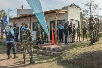 25 de Mayo: Se puso en funcionamiento el Comando de Prevención Rural de Riestra