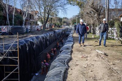 Mar del Plata: Avanza la obra del Colector Marcos Sastre