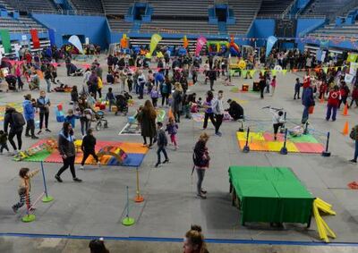 Mar del Plata: Continúan las propuestas para toda la familia en el Polideportivo Islas Malvinas