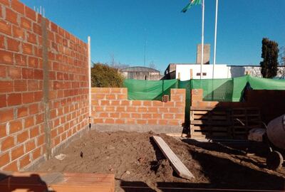Salliqueló: Avanza la obra de la Escuela Primaria N°2