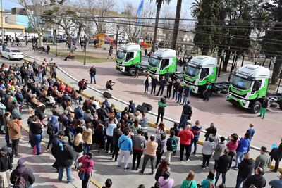 Ensenada: El Municipio sumó nuevos camiones a la flota de servicio