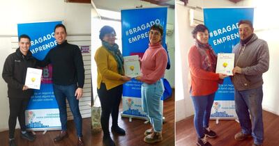 Bragado: Entregan subsidios a emprendedores locales