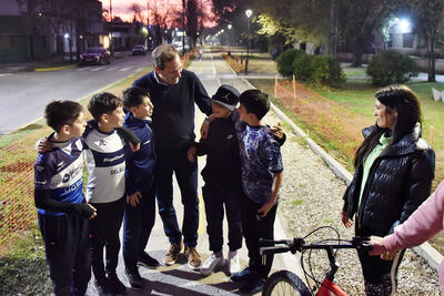 La Plata: Se inauguró el Parque Lineal de Tolosa