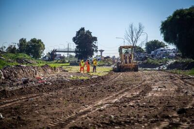 Quilmes: Avanza la construcción de la nueva traza del Acceso Sudeste