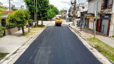 Quilmes: Realizan trabajos de bacheo en el oeste de la ciudad