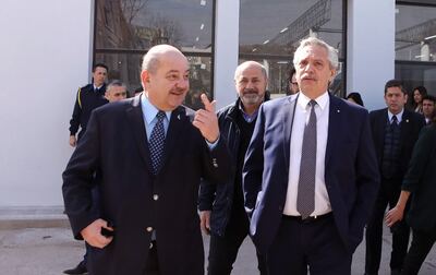 La Plata: Alberto Fernández visitó la futura Planta de baterías de Litio