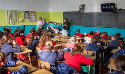 Junín: Se brindó una charla sobre Medio Ambiente en el Colegio Santa Unión