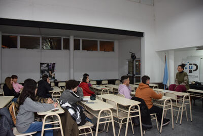 9 de Julio: Inició el taller de orientación vocacional y laboral municipal