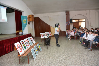 9 de Julio: Continúa el dictado de charlas de Educación Vial