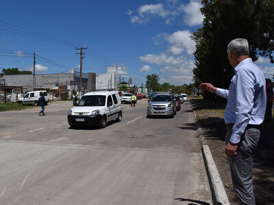 Berisso: Se habilitó el primer tramo repavimentado de la Avenida del Petróleo