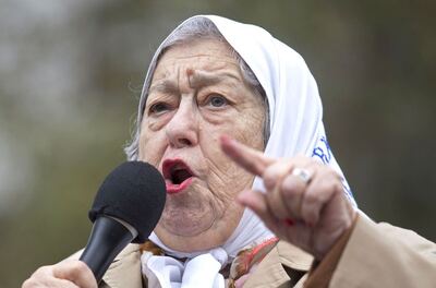 La Plata: Internaron a Hebe de Bonafini en el Hospital Italiano
