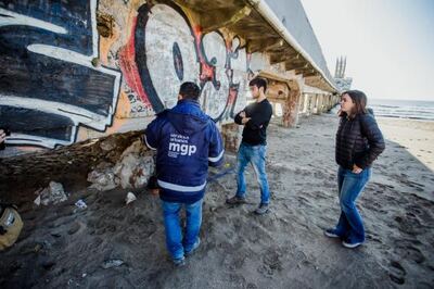 Mar del Plata: El Municipio inició las obras de cerramiento de la parte inferior del Muelle de los Pescadores