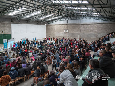 La Matanza: Se informó a los vecinos sobre los avances en la reurbanización de barrios populares