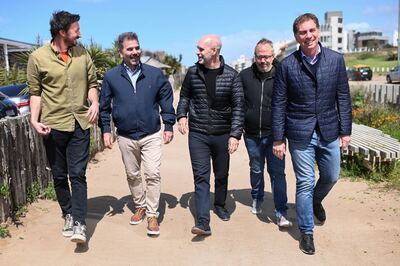 Santilli en Pinamar: "El año que viene le voy a ganar a Kicillof"