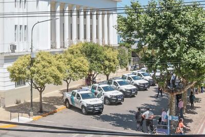 25 de Mayo: Entregaron 11 nuevos móviles policiales para la ciudad
