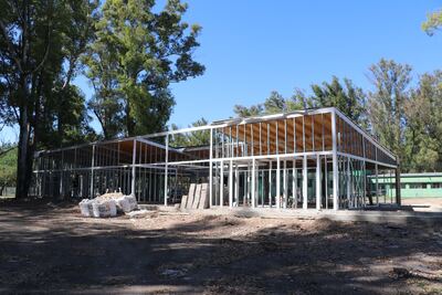 Ensenada: Avanza la construcción del Centro de Desarrollo Infantil de El Dique