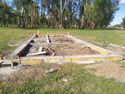 Saladillo: Inició la obra de la delegación municipal de Cazón