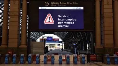 Se desarrolla un paro de Trenes a nivel nacional