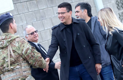 La Costa: Cardozo visitó los ejercicios de ciberdefensa en la estación de amarre del cable submarino en Las Toninas