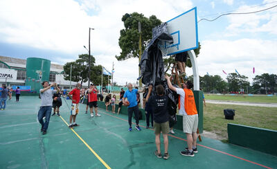 Villa Gesell: Se completó la puesta en valor del Polideportivo Municipal