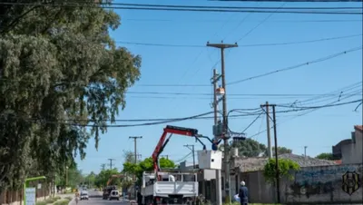 Bahía Blanca: EDES concluyó los trabajos en el barrio Pampa Central