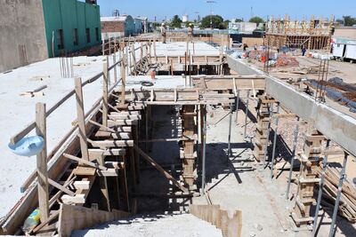 Ensenada: Avanza la obra en la rambla municipal y la construcción de la Casa de la Provincia