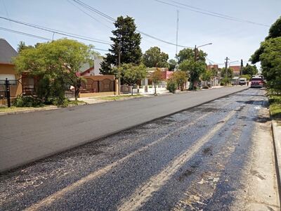 Monte Hermoso: Comenzó la repavimentación de la Avenida San Martín