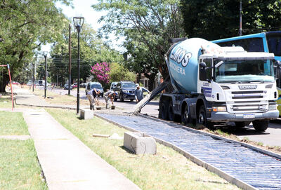 La Plata: Se pone en marcha la construcción de un nuevo parque lineal en Avenida 120