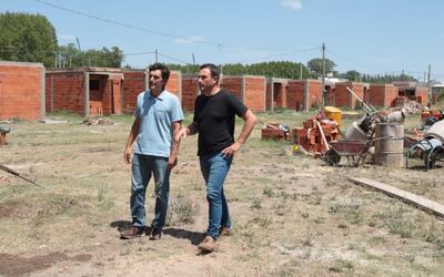 25 de Mayo: Avanza la construcción de viviendas del Barrio Agumin