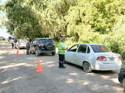Berisso: Se realizan controles viales en los accesos a los balnearios de la ciudad