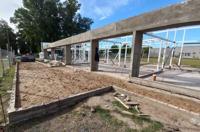 Saladillo: Avanza la construcción del Centro de Desarrollo Infantil “Dejando Huellas”