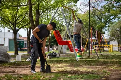 Quilmes: Avanza la transformación de distintos espacios verdes
