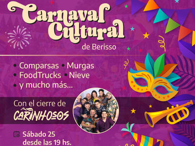 Berisso: Este sábado se realizará el Carnaval Cultural de la ciudad