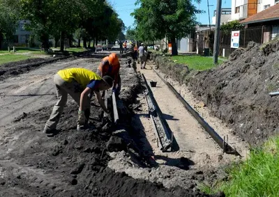 Mar del Plata: La Comuna ejecuta obras de pavimentación en distintos barrios de la ciudad