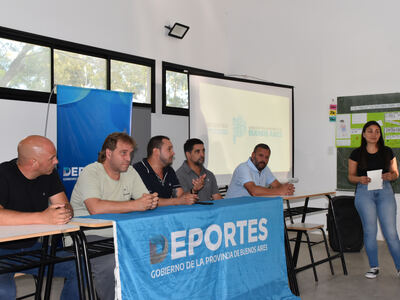 Berisso: Se presentó en la ciudad el Programa Nacional "Hay Equipo"