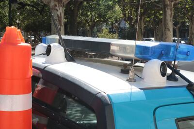25 de Mayo: Instalan cámaras de vigilancia en móviles de Protección Ciudadana