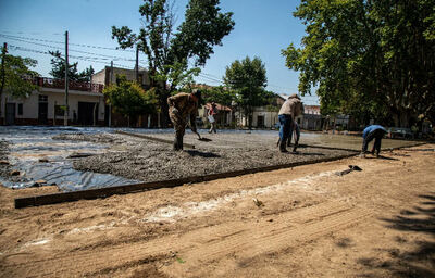 Quilmes: Avanzan las obras de refuncionalización del parque de Bernal Oeste