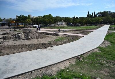 Bahía Blanca: Continúan las obras para poner en valor el Parque Independencia