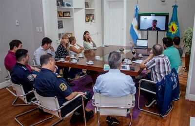 Junín: Se realizó la primera jornada de capacitación para la implementación del programa "Ojos en Alerta"