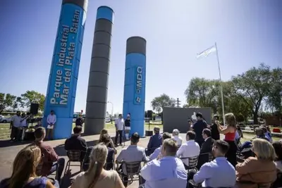 Mar del Plata: Montenegro participó del acto conmemorativo por el 48° aniversario del Parque Industrial Gral. Savio