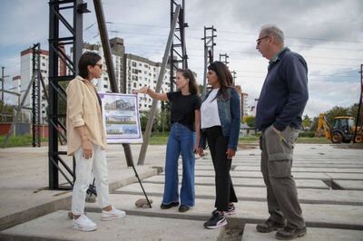 Quilmes: Mayra Mendoza supervisó la obra del nuevo Vivero Municipal en Don Bosco