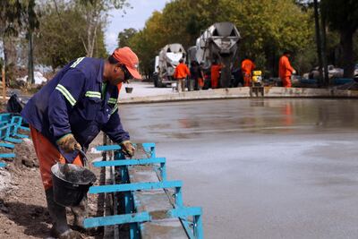 La Plata: Avanza la repavimentación y ensanche de la avenida 501