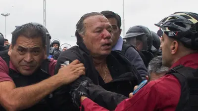 Sergio Berni habló de la agresión: "No los voy a denunciar"
