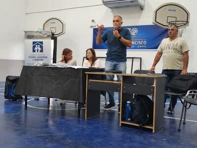 Berisso: Realizan un acto para la regularización dominial en el Barrio El Carmen
