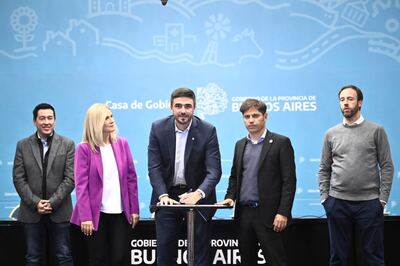 Olavarría: Galli firmó un convenio por más de 470 millones de pesos para obras de infraestructura