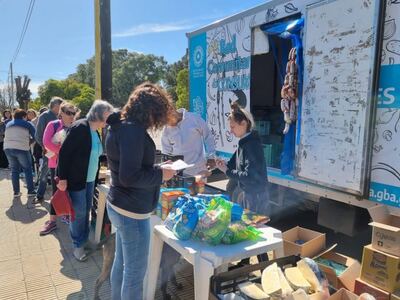 Gonzales Chaves: El camión de alimentos bonaerense visitará la ciudad