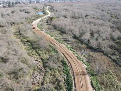 Berisso: Se ejecutan obras de mantenimiento y preservación del Terraplén Costero